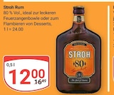 Stroh Rum Angebote bei GLOBUS Bad Homburg für 12,00 €