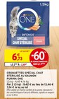 Croquettes spécial chat stérilisé au saumon - PURINA ONE en promo chez Intermarché Reims à 2,69 €