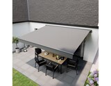 Brico Dépôt Lattes - Promo Store banne motorisé avec semi cassette 4 x 3 m Gris Promo Store banne motorisé avec semi cassette 4 x 3 m Gris à 429,00 € dans le catalogue Brico Dépôt à Lattes