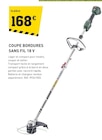 Promo Coupe bordures sans fil 18 V à 168,00 € dans le catalogue Tout Faire à Nolay