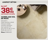 Carrelage Sol Be Rock - Gedimat à Courbevoie Carrelage Sol Be Rock en promo chez Gedimat Courbevoie à 38,90 €