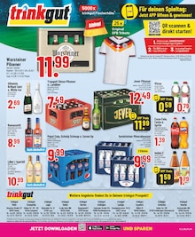 Bier im Marktkauf Prospekt "Aktuelle Angebote" mit 28 Seiten (Arnsberg)