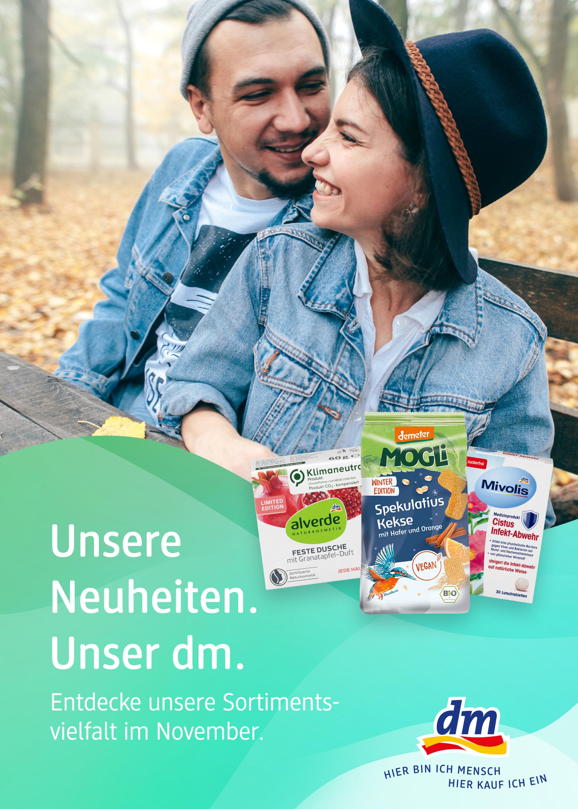 dm-drogerie markt Prospekt für Müncheberg mit 1 Seite dm-drogerie markt Prospekt für Müncheberg: "Aktuelle Angebote", 1 Seite, 16.11.2021 - 30.11.2021