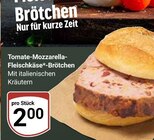Aktuelles Tomate-Mozzarella-Fleischkäse-Brötchen Angebot bei GLOBUS in Duisburg ab 2,00 €