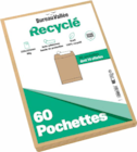 60 Pochettes Kraft - Bureau Vallée à Sarcelles 60 Pochettes Kraft en promo chez Bureau Vallée Sarcelles à 4,19 €