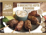 6 Brochettes Kefta d'Agneau Surgelées - Deli's World - Intermarché Hyper 6 Brochettes Kefta d'Agneau Surgelées - Deli's World à 2,49 € dans le catalogue Intermarché Hyper