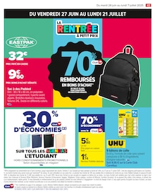 Promo Eastpak dans le catalogue Carrefour du moment à la page 45