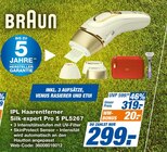 IPL Haarentferner Silk·expert Pro 5 PL5267 im Angebot bei expert in Hof IPL Haarentferner Silk·expert Pro 5 PL5267 Angebote von Braun bei expert Hof für 299,00 €