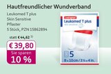 Leukomed T plus Skin Sensitive Pflaster bei mea - meine apotheke im Prospekt "" für 39,80 €