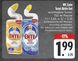 WC Ente Total Aktiv Gel Angebote bei E center Ansbach für 1,99 €