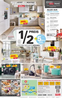 Küche im Höffner Prospekt "WARUM AUF BLACK FRIDAY WARTEN?" mit 4 Seiten (Cottbus)