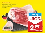 Aktuelles Hintereisbein Angebot bei Netto Marken-Discount in Saarbrücken ab 2,99 €