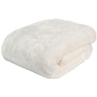 Plaid "Cocoon" - TEX HOME en promo chez Carrefour Saint-Étienne à 17,24 €