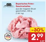 Bayerisches Puten-Geschnetzeltes im Angebot bei Netto Marken-Discount in Filderstadt Bayerisches Puten-Geschnetzeltes Angebote von Gut Ponholz bei Netto Marken-Discount Filderstadt für 2,99 €