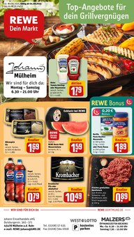 Aktueller REWE Prospekt "Dein Markt" Seite 1 von 31 Seiten für Mülheim
