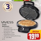 Waffeleisen Angebote von VIVESS bei REWE Falkensee für 19,99 €