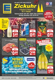 EDEKA Prospekt für Köln: "Aktuelle Angebote", 24 Seiten, 27.12.2024 - 04.01.2025