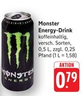 Energy-Drink Angebote von Monster bei E center Filderstadt für 0,79 €