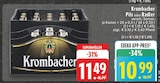 Pils oder Radler Angebote von Krombacher bei E center Nettetal für 10,99 €