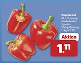 Paprika rot bei combi im Warburg Prospekt für 1,11 €