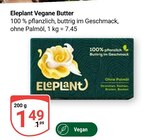 Vegane Butter Angebote von Eleplant bei GLOBUS Erfurt für 1,49 €
