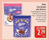 Feine Kugeln Angebote von Milka bei Marktkauf Altenburg für 2,29 €