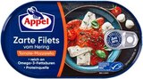Zarte Heringsfilets im Angebot bei Kaufland in Recklinghausen Zarte Heringsfilets Angebote von APPEL bei Kaufland Recklinghausen für 0,99 €