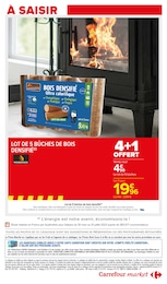 Offre Bûche De Bois Compressé dans le catalogue Carrefour Market du moment à la page 2