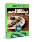 Coffret cadeau TheFork Dîner Gastronomique à 100,00 € dans le catalogue Fnac