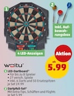 LED-Dartboard oder Dartpfeil-Set von Woltu für 5,99 € bei Penny im Angebot LED-Dartboard oder Dartpfeil-Set von Woltu im aktuellen Penny Prospekt