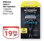 Hydro 5 Skin Hydration im Angebot bei GLOBUS in Zwickau Hydro 5 Skin Hydration Angebote von Wilkinson bei GLOBUS Zwickau für 19,99 €