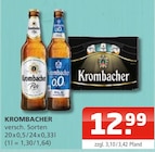 Aktuelles Krombacher Angebot bei Getränke Oase in Lippstadt ab 12,99 €