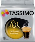 Tassimo Long Classique x16 - Lidl à Dunkerque Tassimo Long Classique x16 en promo chez Lidl Dunkerque à 1,97 €