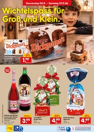 Netto Marken-Discount Weihnachtsschokolade im Prospekt 