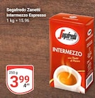 Intermezzo Espresso im Angebot bei GLOBUS in Rüsselsheim Intermezzo Espresso Angebote von Segafredo Zanetti bei GLOBUS Rüsselsheim für 3,99 €