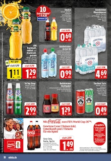 Coca Cola im EDEKA Prospekt "Aktuelle Angebote" mit 28 Seiten (Stolberg (Rheinland, Kupferstadt))