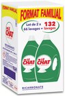 Lessive liquide l'expert bicarbonate 2x66 lavages(b) - Le Chat en promo chez Intermarché Calais à 16,95 €