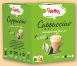 CAPSULES DE CAFÉ CAPPUCCINO - NETTO à 2,33 € dans le catalogue Netto