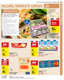 Prix et réduction Crème dans le prospectus Carrefour Market en cours Offre Crème dans le catalogue Carrefour Market du moment à la page 7