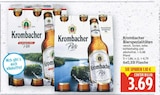 Bierspezialitäten von Krombacher im aktuellen E center Prospekt