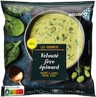 Velouté fèves épinard cuisiné à l'huile d'olive (5,3%) - PICARD dans le catalogue Picard