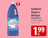 Hygiene-Reiniger Original blau bei famila Nordost im Nauen Prospekt für 1,99 €