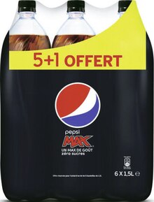 Pepsi - Pepsi - Géant Casino Pepsi - Pepsi à 5,30 € dans le catalogue Géant Casino "Faites vous-plaisir cet été !"