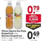 Aktuelles Sports Iso Pink Grapefruit oder Zitrone Grapefruit Angebot bei E center in Mannheim ab 0,49 €