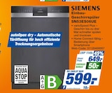 Einbau - Geschirrspüler SN53ES06UE bei expert im Weinstadt Prospekt für 599,00 €