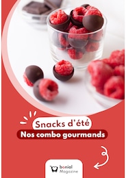 Catalogue Autres Magasins Recettes en cours à Landerneau et alentours, Snacks d'été : Nos combo gourmands, 1 page, 16/06/2025 - 17/08/2025
