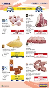 Steak Angebot im aktuellen METRO Prospekt auf Seite 3