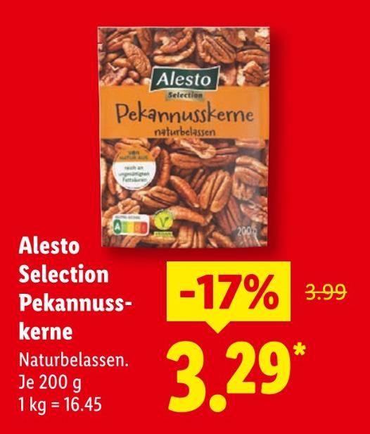 Selection Pekannusskerne
