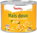 Promo Maïs doux sans sucres ajoutés à 3,36 € dans le catalogue Netto ""