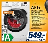 Waschmaschine L6FL731EX im Angebot bei expert in Bautzen Waschmaschine L6FL731EX Angebote von AEG bei expert Bautzen für 549,00 €